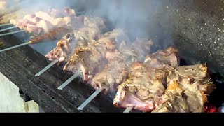 1000 KEBABS ZOMINDAGI OSHA MASHHUR quotFARHODquot CHOYHONA ДЖИЗАХ ЗАМИН quot STREET FOOD [upl. by Kerns]