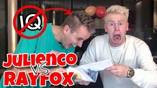 2 DUMME JUNGS machen IDIOTENTEST  🤯 Julienco vs RayFox II RayFox [upl. by Erfert979]