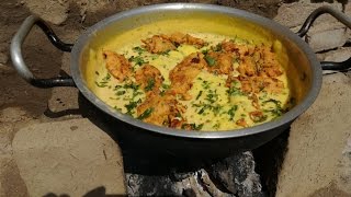 Kadhi Pakora Recipe  Pakoda Kadhi Recipe  Grandma Style Recipe  Village Food Secrets [upl. by Winstonn]