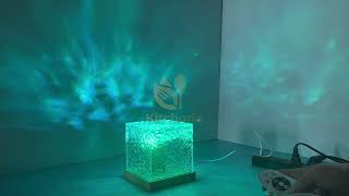 Unboxing and Demo of Dynamic Water Ripple Night Light [upl. by Jagir]