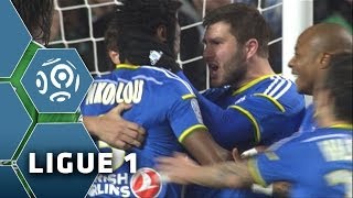 Goal Nicolas NKOULOU 64  AS SaintEtienneOlympique de Marseille 11  160214  ASSEOM [upl. by Solenne]