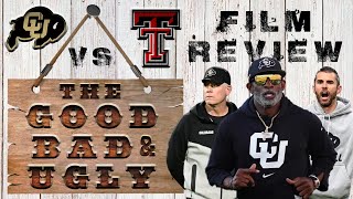 Colorado vs Texas Tech The Good Bad amp Ugly Film Breakdown [upl. by Neilson]