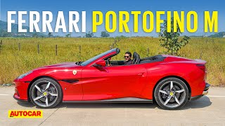 2021 Ferrari Portofino M India review  Dark Horse  First Drive  Autocar India [upl. by Audie]