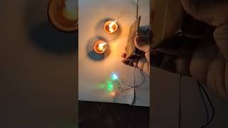 solar panel test with diya experimentsolar [upl. by Eidarb]