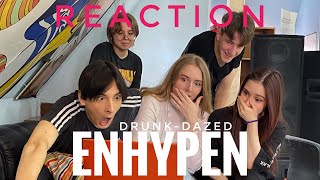 ENHYPEN 엔하이픈  “DrunkDazed” Official REACTION  Russian boy first reacting to Enhypen [upl. by Nnylatsirk]