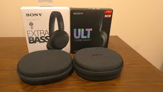 Sony ULT WEAR vs Sony EXTRA BASS 910N Basshead comparison [upl. by Samohtnhoj]