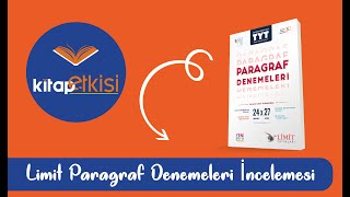 Limit Yayınları TYT Paragraf Denemeleri İncelemesi [upl. by Esten]