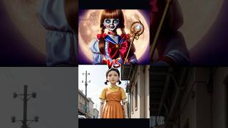 Annabelle vs Squid Game Doll vs Vampire Mummy Alien Werewolf [upl. by Annaj646]