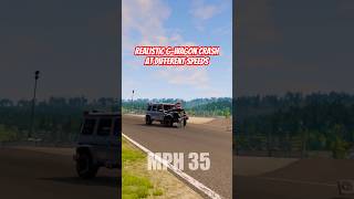 Realistic GWagon crash test [upl. by Aneerahs]