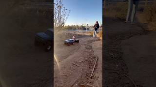 2wd Trx4m prerunner brushless with stock gearing [upl. by Jac]