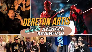 Konser Avenged Sevenfold live in Jakarta diramaikan sejumlah artis mulai Desta Isyana hingga Eca [upl. by Lyman]