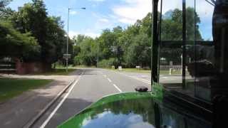 Tuneful London Transport AEC Regent III RT1700 KYY 527 bus ride on route 339 [upl. by Ahsiekrats]