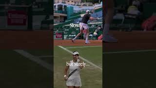 Slowly but surely  ATP amp WTA Motivation tennis motivational athlete [upl. by Hocker]