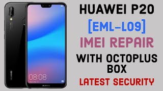 Huawei P20 EMLL09 Imei Repair TP Point With Octoplus Box Latest Security [upl. by Alimac]