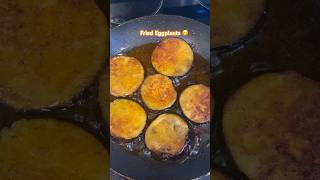 Fried Eggplants  shorts food viralvideo viralshort youtubeshorts recipe tasty [upl. by Gurango300]