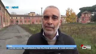 28112024 CANALE 50 Pisa Cascine Nuove quotRecuperarle per politiche abitative e casevacanzaquot [upl. by Tobey]