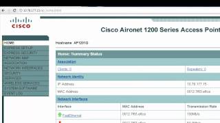 Cisco Basic Wireless LAN WLAN connection with Cisco Aironet Access Point AP  Vinay Sharma [upl. by Pietrek273]