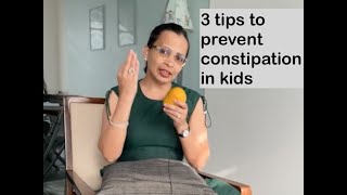 3 tips to prevent constipation in kids [upl. by Silyhp]