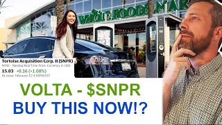 Volta Charging SNPR is it a BUY The next Chargepoint SBE battery play SNPR merger stock review [upl. by Sirred]