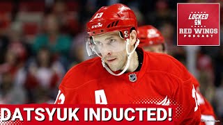 Datsyuk inducted into the Hall of Fame — Jersey retirement next  previewing the Penguins [upl. by Tnaryb988]