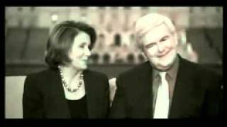 Nancy Pelosi and Newt Gingrich Commercial on Climate Changewmv [upl. by Aimekahs]