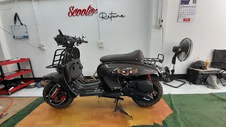 New scomadi 200 I แก้อาการเบาดับพร้อมจัดชุดชามสูตร scooter Retune [upl. by Eetsud]