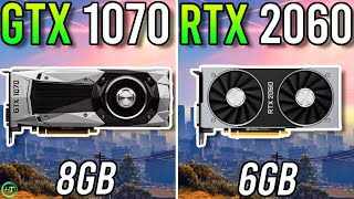 GTX 1070 vs RTX 2060 6GB  Big Difference [upl. by Nylanna]