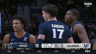 Villanova vs Xavier  202413  NCAAB Game [upl. by Tisman]