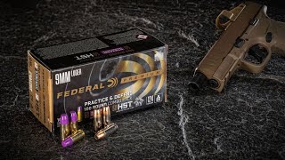 Federal Practice amp Defend 9mm Ammo Review Yamil Sued Takes It to the Range 1519 [upl. by Noseaj]