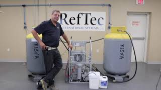 Reftec Internationals Lite Evac High Pressure Refrigerant Recovery System [upl. by Maren]