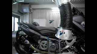 TERMIGNONI  Yamaha TMax 530 2012 Dyno Test [upl. by Onez]