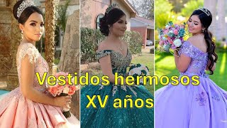 Vestidos hermosos para XV años belleza moda fama xvaños modafemenina fashion fashiontrends [upl. by Bella]