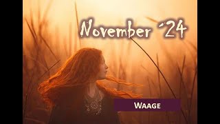 WAAGE♎  November ´24🎃 [upl. by Laamaj]