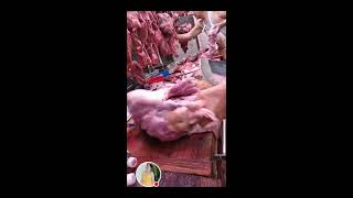 LIVE DEBONE PORK SHOULDER CUTTING MUSCLE 🥓🍖 MEAT [upl. by Erdnaid358]