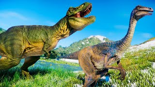 Mundo Dos Dinossauros 21  Retorno dos Herbívoros Neve Densa  Jurassic World Evolution  PTBR [upl. by Quintessa]