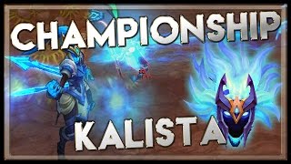 Championship Kalista  Skin Spotlight  League of Legends  LoL Kalista Legacy Skin [upl. by Gurias]