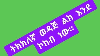 ትክክለኛ ውዳጅ ልክ እንደ ኮኮብ ነው። [upl. by Glynnis]