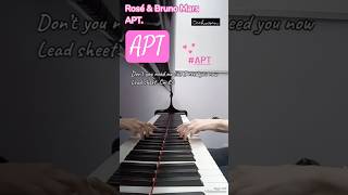 APT 🩷🎹 Piano Lead sheet [upl. by Alaster]