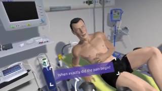 Arrivée aux urgences avec un Pneumothorax  simulateur numérique en réalité virtuelle [upl. by Cut]