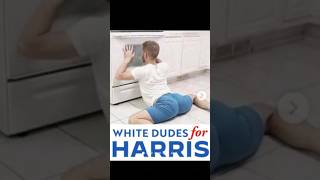 WHITE DUDES LOVE KAMALA HARRIS kamalaharris imlovinit funnyshorts [upl. by Mihe]