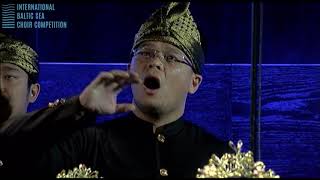 Lingsir Wengi Indonesian Folk Song Parahyangan Catholic University Choir IBSCC 2018 [upl. by Pattison]