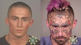 One Mans Terrifying Mugshots Over the Years [upl. by Ellenehc]