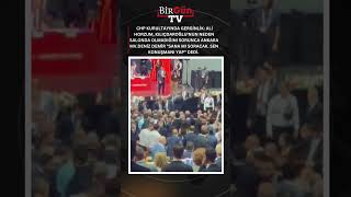 CHP kurultayında Kılıçdaroğlu gerginliği [upl. by Netsyrk]