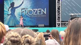 West end live 2023 Saturday 17th June Frozen [upl. by Nwahsd]