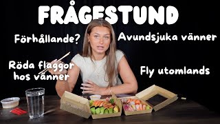 quotHan vill bli min pengaslavquot QampA  Sushi mukbang [upl. by Ibbie]