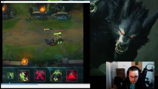 Warwick Rework Reveal Reaser Rive Reaction  LoL S7 German Deutsch [upl. by Sheba594]