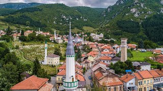 Grad Travnik iz zraka  Dronba za N1 [upl. by Tiertza]