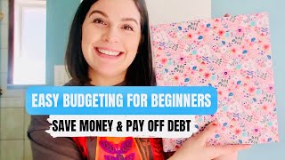 EASY BUDGETING FOR BEGINNERS  BUDGETING AND SAVING MONEY IN 2023  THE SIMPLIFIED SAVER [upl. by Elke744]