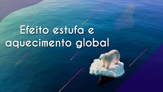 Efeito estufa e aquecimento global  Brasil Escola [upl. by Krm]