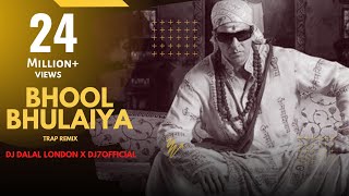 Bhool Bhulaiya  Trap Remix  DJ7OFFICIAL amp DJ Dalal London  Akshay Kumar  Hare Ram Hare Krishna [upl. by Jeth]